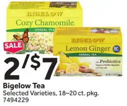 Stop&Shop Bigelow Tea offer
