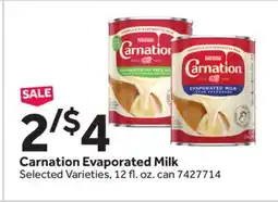 Stop&Shop Carnation Evaporated Milk offer