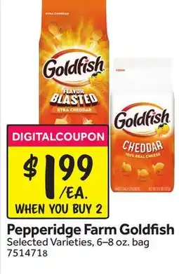 Stop&Shop Pepperidge Farm Goldfish offer