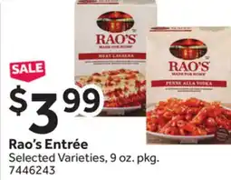 Stop&Shop Rao's Entrée offer