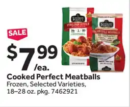 Stop&Shop Cooked Perfect Meatballs offer