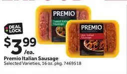 Stop&Shop Premio Italian Sausage offer