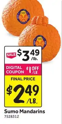 Stop&Shop Sumo Mandarins offer