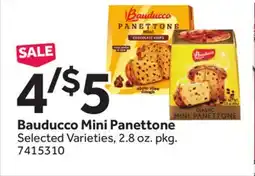 Stop&Shop Bauducco Mini Panettone offer