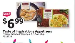 Stop&Shop Taste of Inspirations Appetizers offer