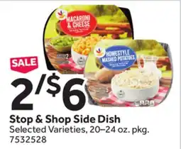 Stop&Shop Stop & Shop Side Dish offer