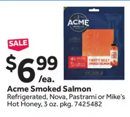 Stop&Shop Acme Smoked Salmon offer