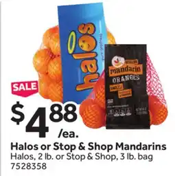 Stop&Shop Halos or Stop & Shop Mandarins offer