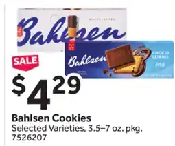 Stop&Shop Bahlsen Cookies offer