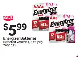 Stop&Shop Energizer Batteries offer