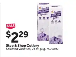 Stop&Shop Stop & Shop Cutlery offer