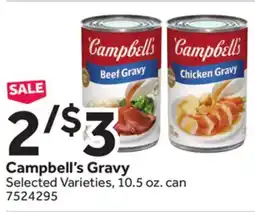 Stop&Shop Campbell's Gravy offer