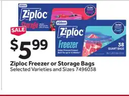Stop&Shop Ziploc Freezer or Storage Bags offer