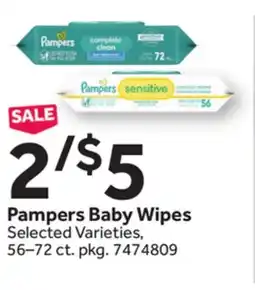 Stop&Shop Pampers Baby Wipes offer