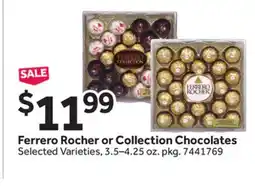 Stop&Shop Ferrero Rocher or Collection Chocolates offer