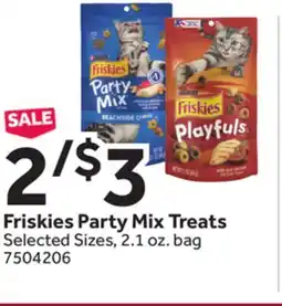 Stop&Shop Friskies Party Mix Treats offer