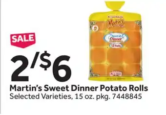 Stop&Shop Martin's Sweet Dinner Potato Rolls offer