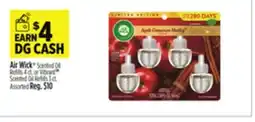 Dollar General Air Wick Scented Oil Refi lls 4 ct. or Vibrant Scented Oil Refi lls 3 ct offer