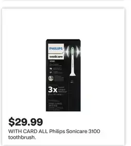 CVS ALL Philips Sonicare 3100 toothbrush offer