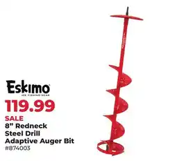Runnings Eskimo 8 Redneck Steel Drill Adaptive Auger Bit offer