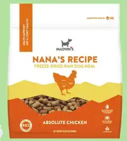 Runnings McLOVIN's Freeze Dried Dog Food offer