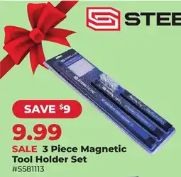 Runnings STEELCORE 3 Piece Magnetic Tool Holder Set offer