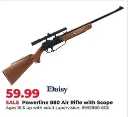 Runnings Daisy Powerline 880 Air Rifle with Scope offer