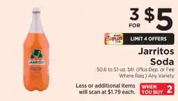 ShopRite Jarritos Soda offer