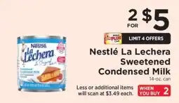 ShopRite Nestlé La Lechera Sweetened Condensed Milk offer