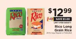 ShopRite Rico Long Grain Rice offer