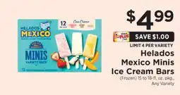 ShopRite Helados Mexico Minis Ice Cream Bars offer