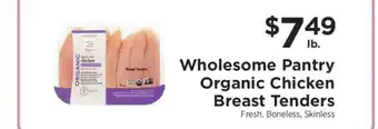 ShopRite Wholesome Pantry Organic Chicken Breast Tenders offer