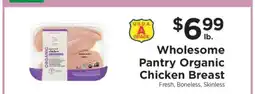 ShopRite Wholesome Pantry Organic Chicken Breast offer
