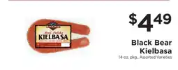 ShopRite Black Bear Kielbasa offer