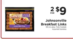 ShopRite Johnsonville Breakfast Links offer