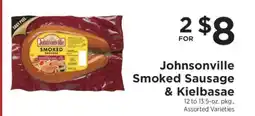 ShopRite Johnsonville Smoked Sausage & Kielbasa offer