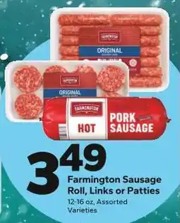 Save a Lot Farmington Sausage Roll, Links or Patties offer