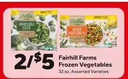 Save a Lot Fairhill Farms Frozen Vegetables offer