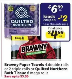 Winn Dixie Quilted Northern Bath Tissue offer