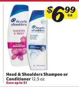 Winn Dixie Head & Shoulders Shampoo or Conditioner offer