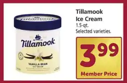 Safeway Tillamook Ice Cream offer