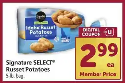 Safeway Signature Select Russet Potatoes offer