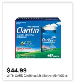 CVS Claritin adult allergy relief offer