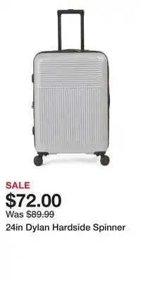 TJ Maxx 24in Dylan Hardside Spinner offer