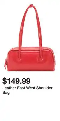 TJ Maxx Leather East West Shoulder Bag offer