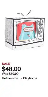 TJ Maxx Retrovision Tv Playhome offer