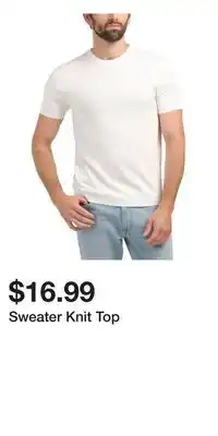 TJ Maxx Sweater Knit Top offer