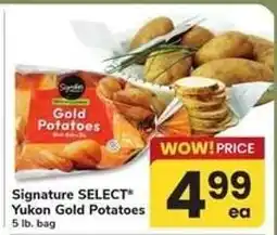 Safeway Signature SELECT Yukon Gold Potatoes offer