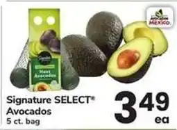 Safeway Signature Select Avocados offer