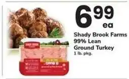 Safeway Shady Brook Farms 99% Lean Ground Turkey offer
